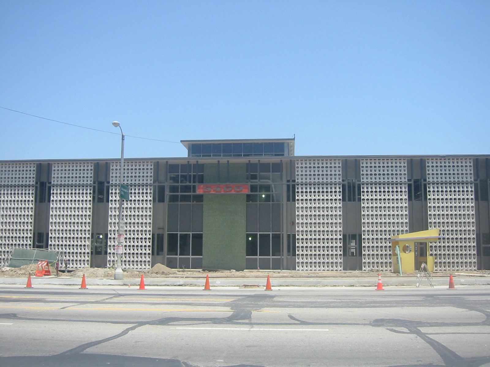 Low modern office building that once housed the Hanna-Barbera studio in Los Angeles